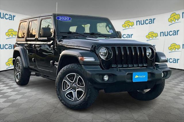 used 2020 Jeep Wrangler Unlimited car, priced at $27,677