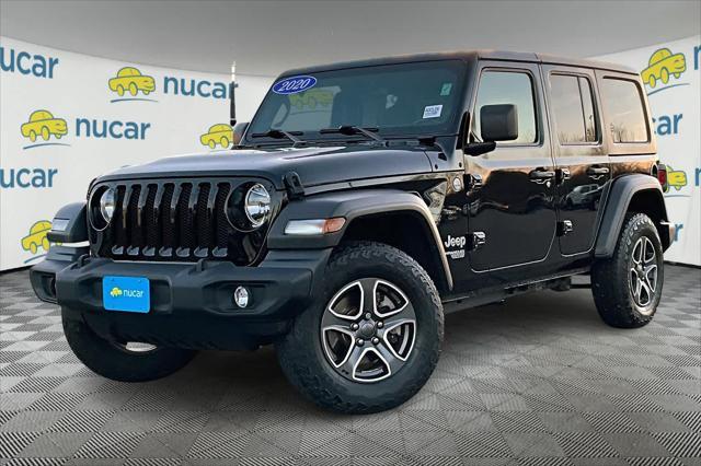 used 2020 Jeep Wrangler Unlimited car, priced at $27,399