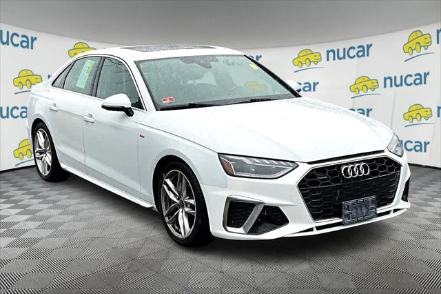 used 2022 Audi A4 car, priced at $25,277