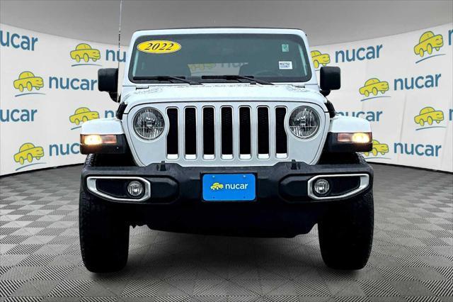 used 2022 Jeep Wrangler Unlimited car, priced at $35,469