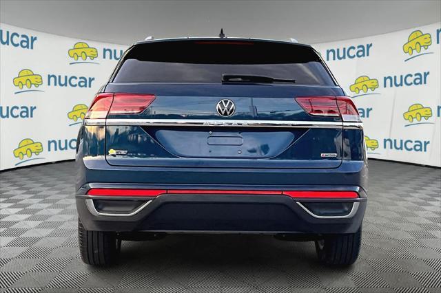 used 2021 Volkswagen Atlas Cross Sport car, priced at $23,449