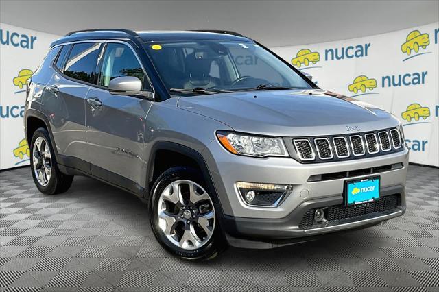 used 2021 Jeep Compass car, priced at $21,067