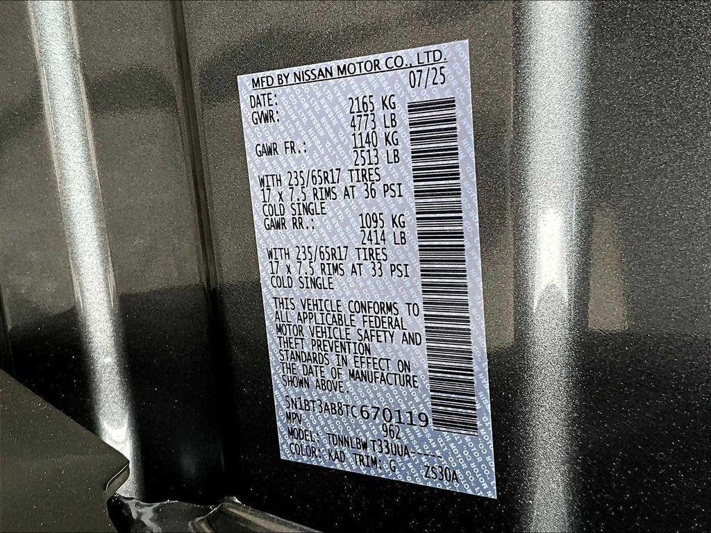 new 2026 Nissan Rogue car, priced at $31,104