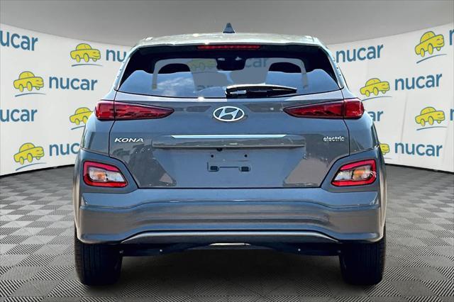 used 2021 Hyundai Kona EV car, priced at $17,398