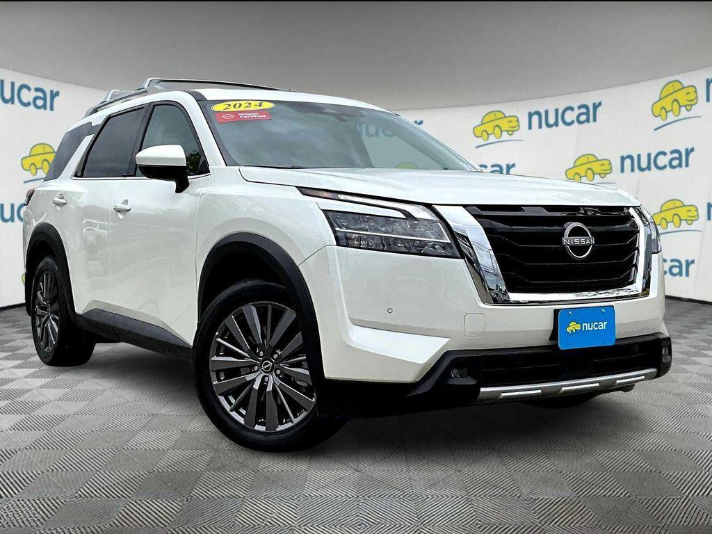 used 2024 Nissan Pathfinder car, priced at $38,877