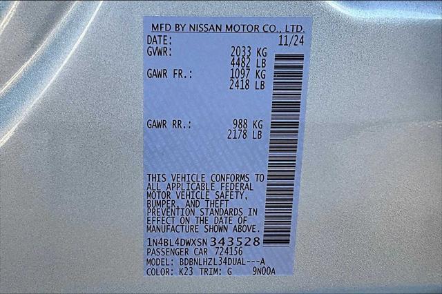 new 2025 Nissan Altima car, priced at $30,259