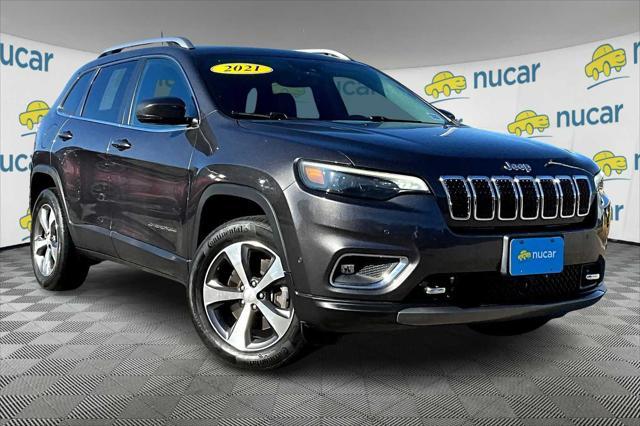 used 2021 Jeep Cherokee car, priced at $24,398