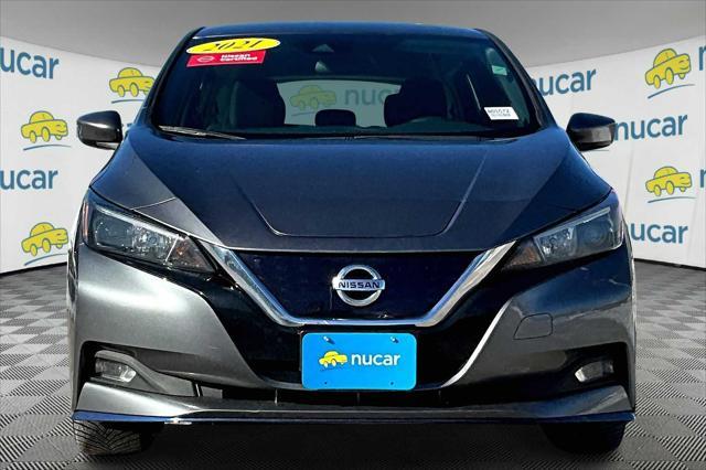 used 2021 Nissan Leaf car, priced at $14,988