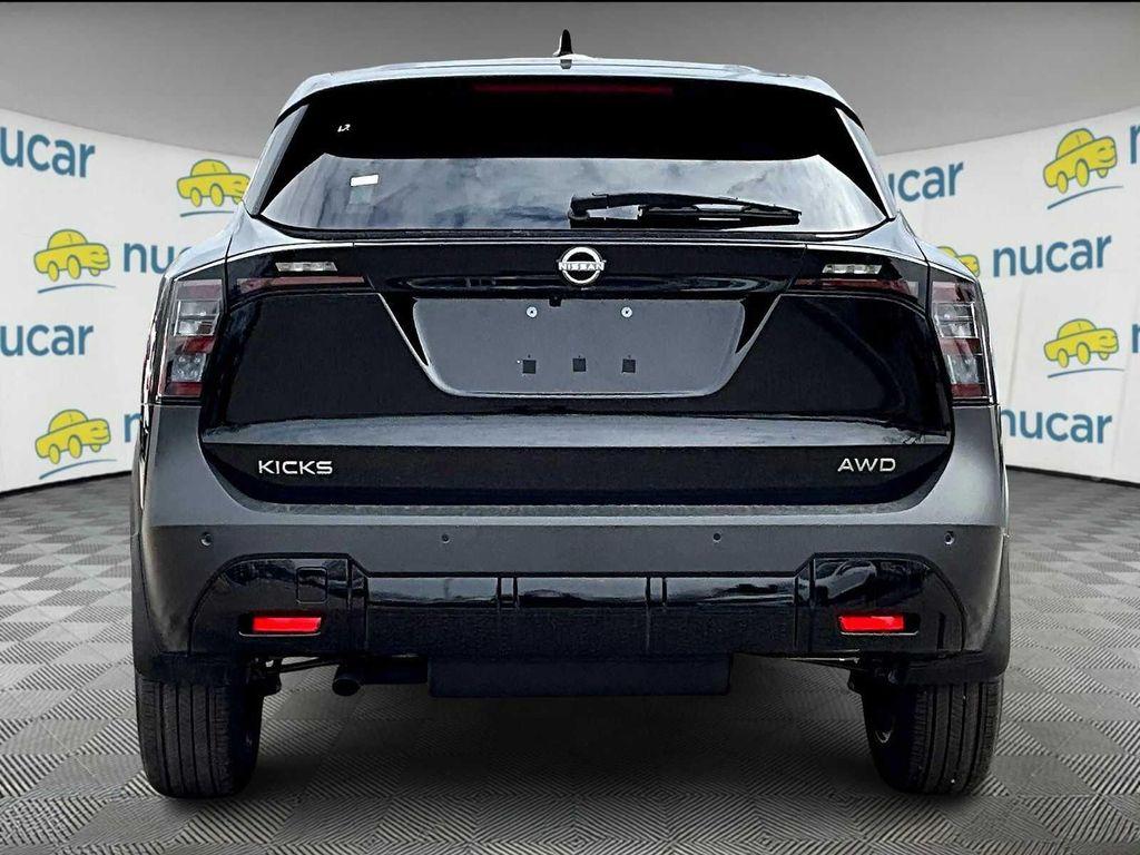 new 2025 Nissan Kicks car, priced at $28,235