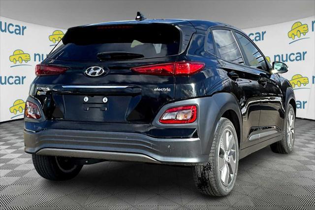 used 2021 Hyundai Kona EV car, priced at $18,529