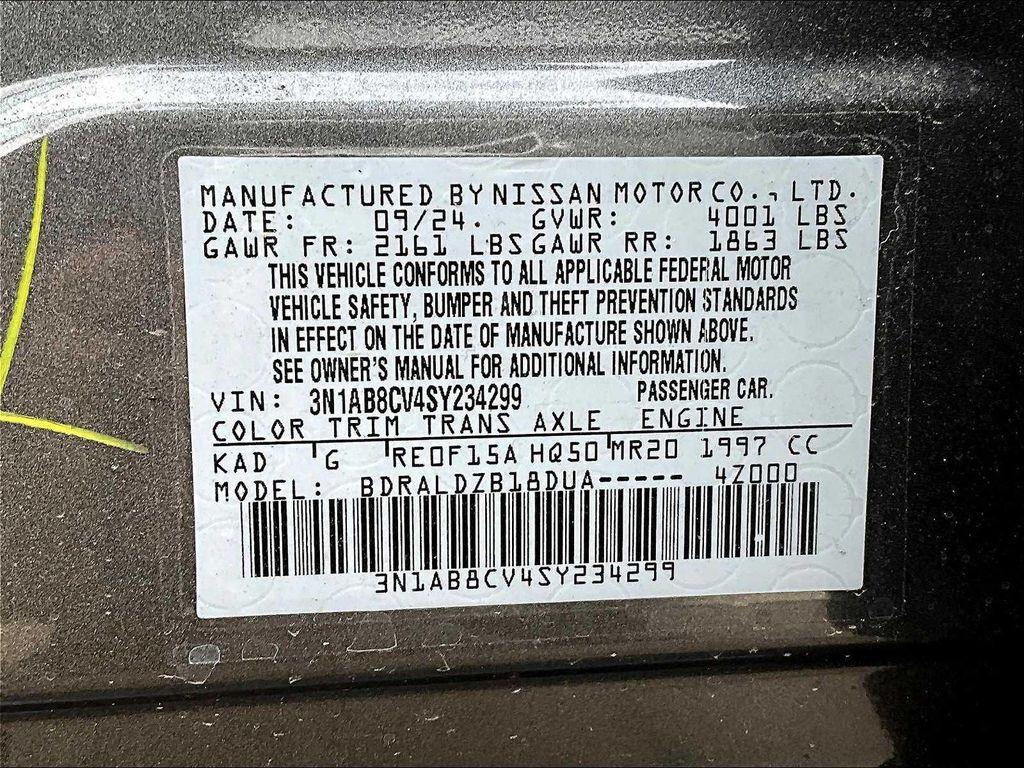new 2025 Nissan Sentra car, priced at $23,560