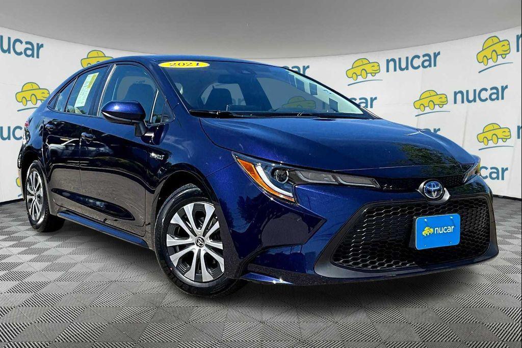 used 2021 Toyota Corolla Hybrid car, priced at $19,897