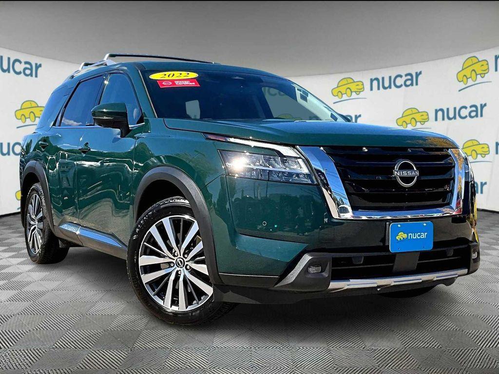 used 2022 Nissan Pathfinder car, priced at $34,389