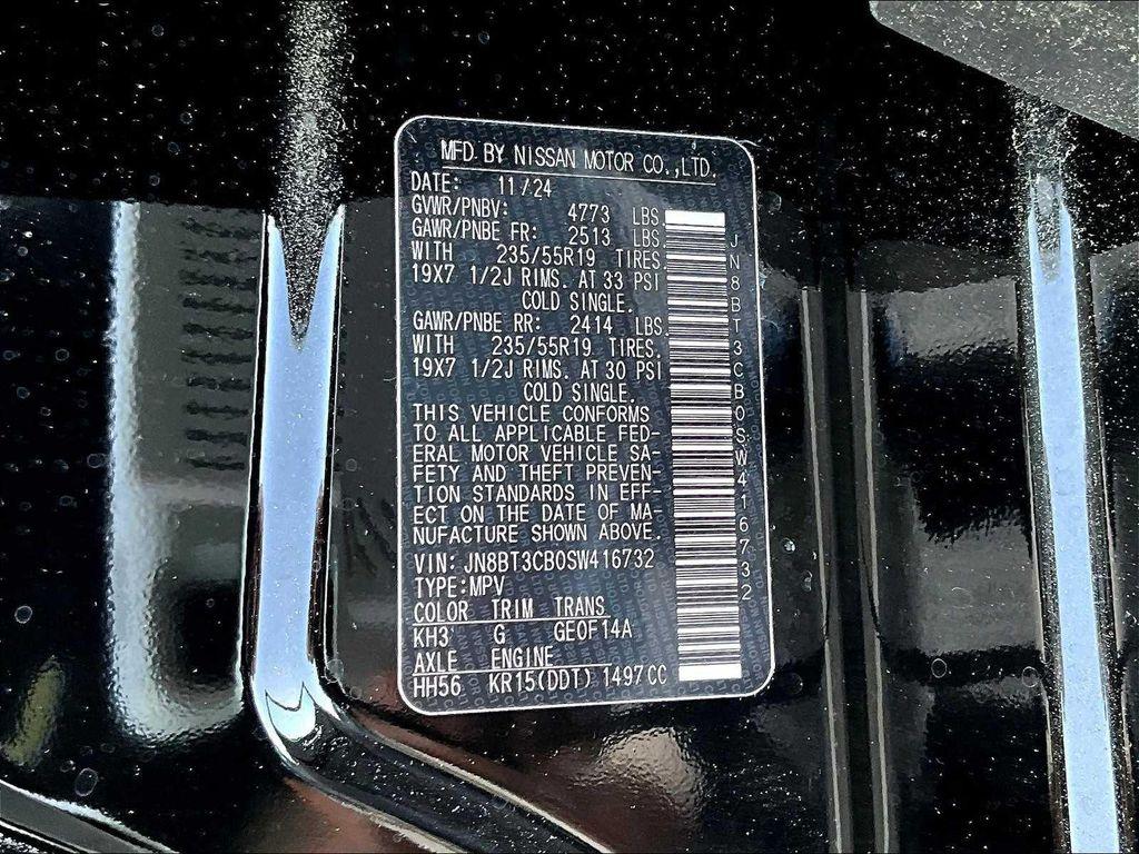 new 2025 Nissan Rogue car, priced at $42,944