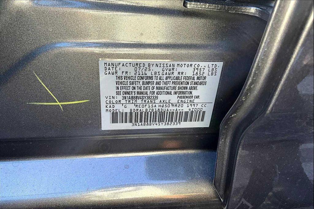 new 2025 Nissan Sentra car, priced at $22,482