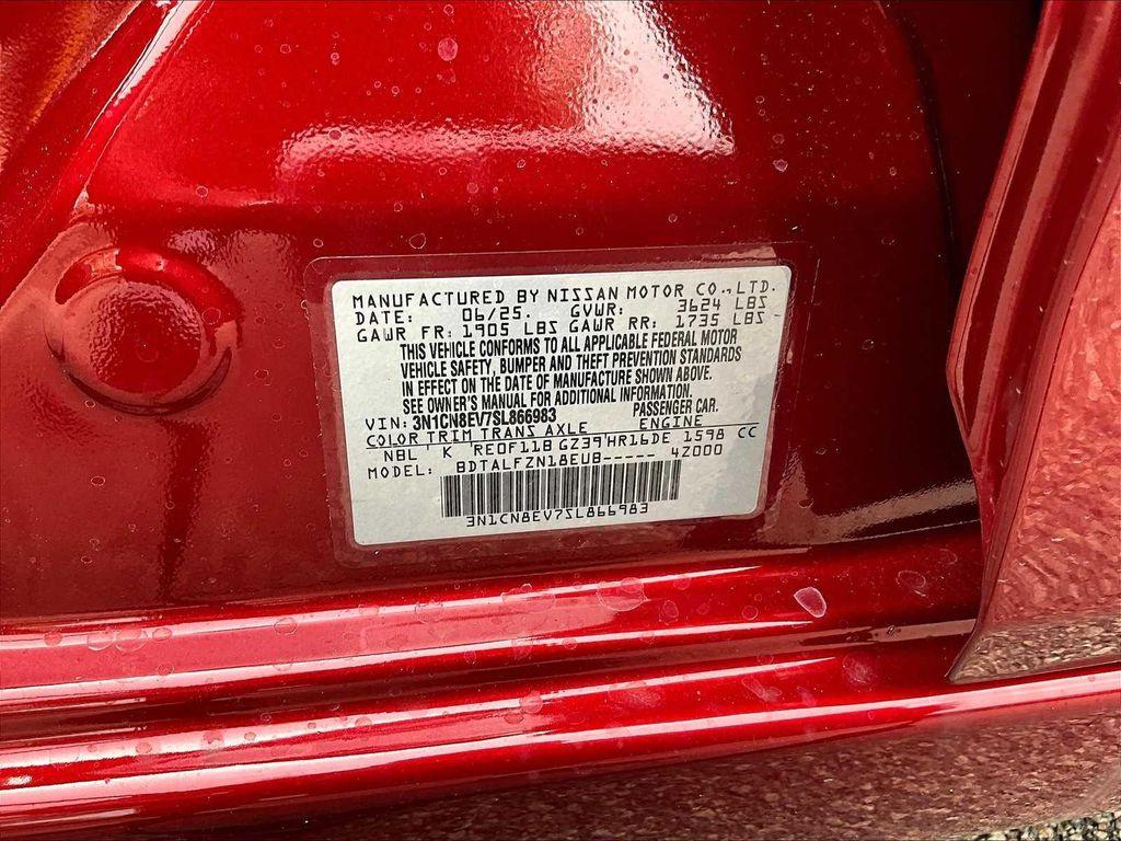 new 2025 Nissan Versa car, priced at $22,024