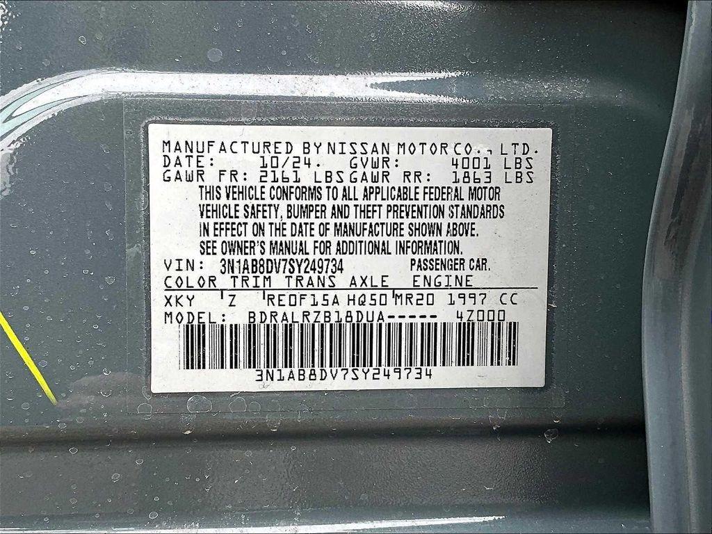 new 2025 Nissan Sentra car, priced at $26,298