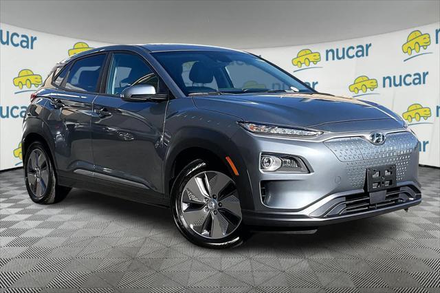 used 2021 Hyundai Kona EV car, priced at $19,485