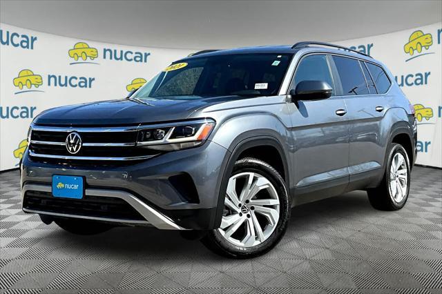 used 2021 Volkswagen Atlas car, priced at $29,488