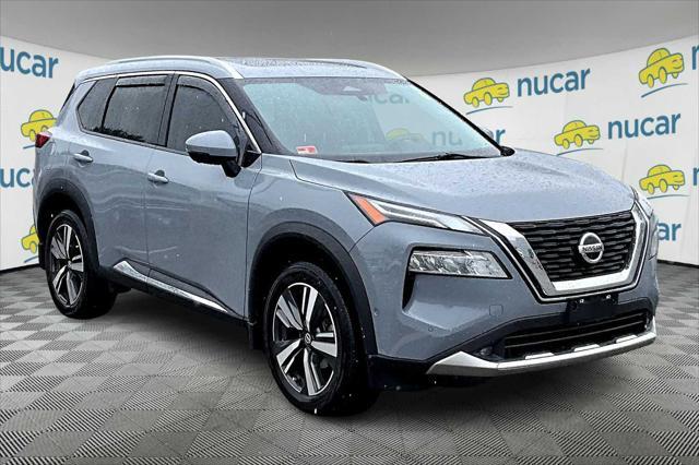 used 2021 Nissan Rogue car, priced at $27,396