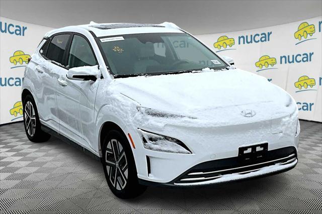 used 2022 Hyundai Kona EV car, priced at $18,988