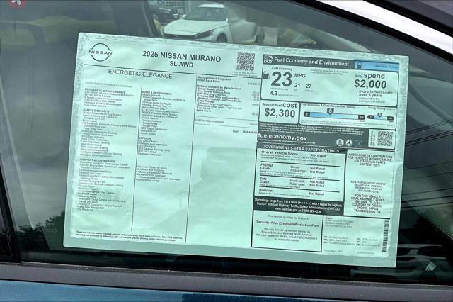 new 2025 Nissan Murano car, priced at $47,946