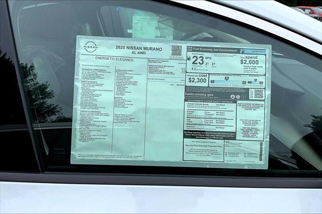 new 2025 Nissan Murano car, priced at $46,894
