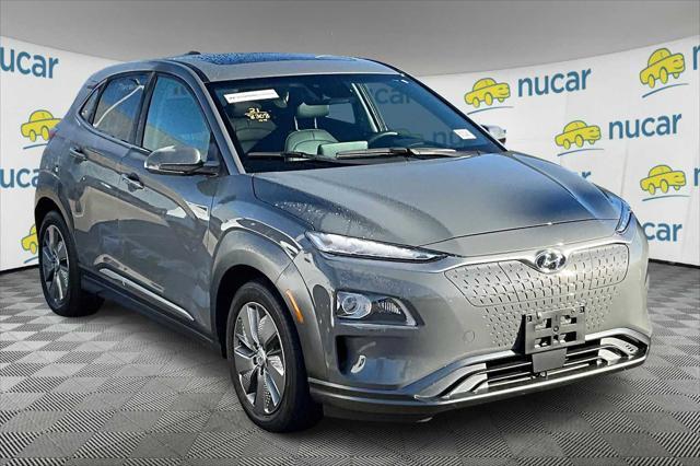 used 2021 Hyundai Kona EV car, priced at $18,388