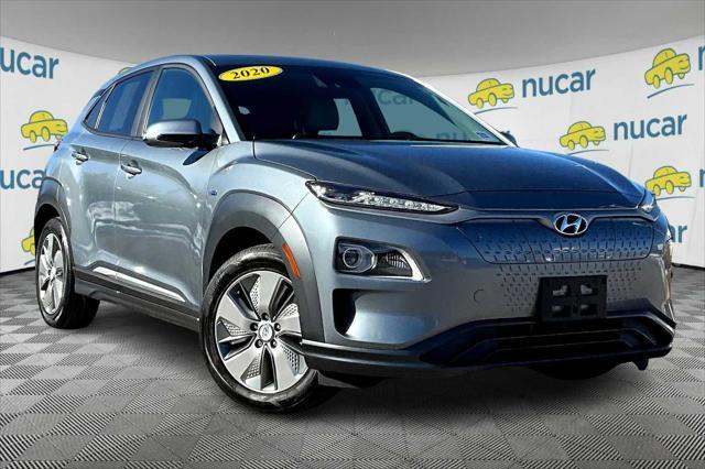 used 2020 Hyundai Kona EV car, priced at $16,887