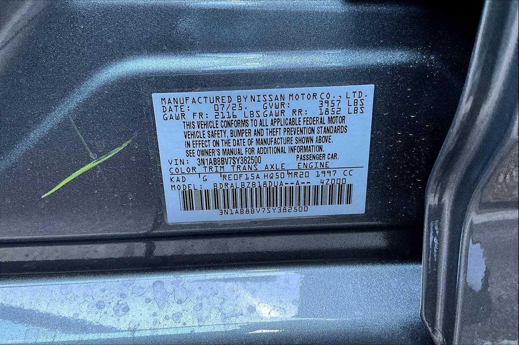 new 2025 Nissan Sentra car, priced at $22,559
