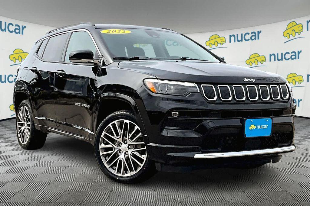 used 2022 Jeep Compass car, priced at $21,762