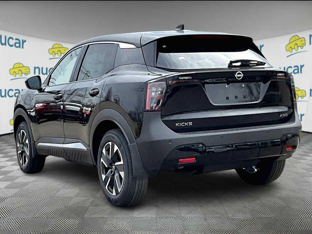 new 2025 Nissan Kicks car, priced at $28,368