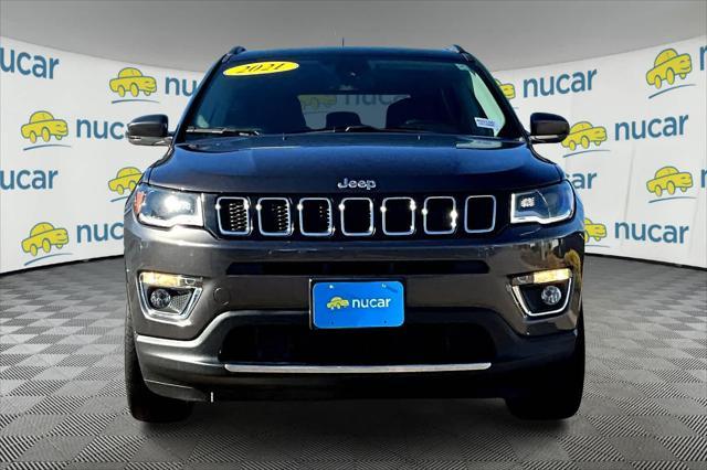 used 2021 Jeep Compass car, priced at $21,277