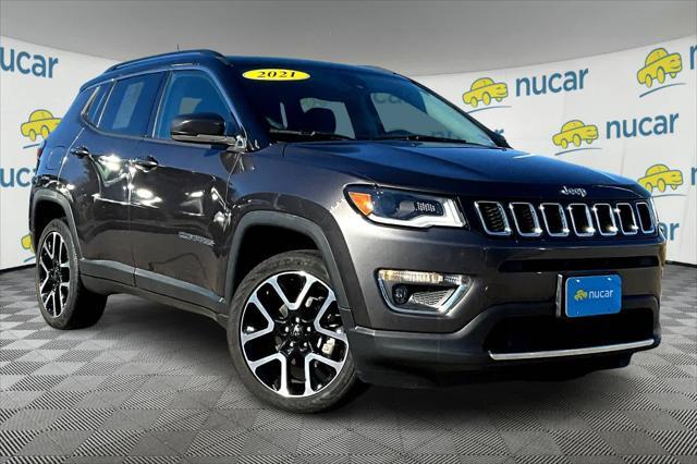 used 2021 Jeep Compass car, priced at $21,888