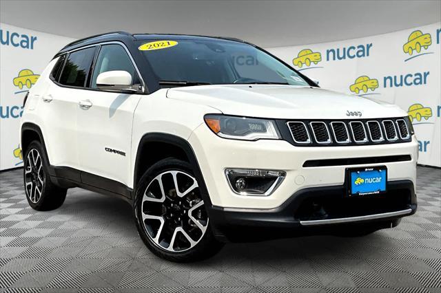 used 2021 Jeep Compass car, priced at $23,488