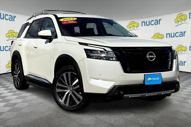 used 2023 Nissan Pathfinder car, priced at $40,249