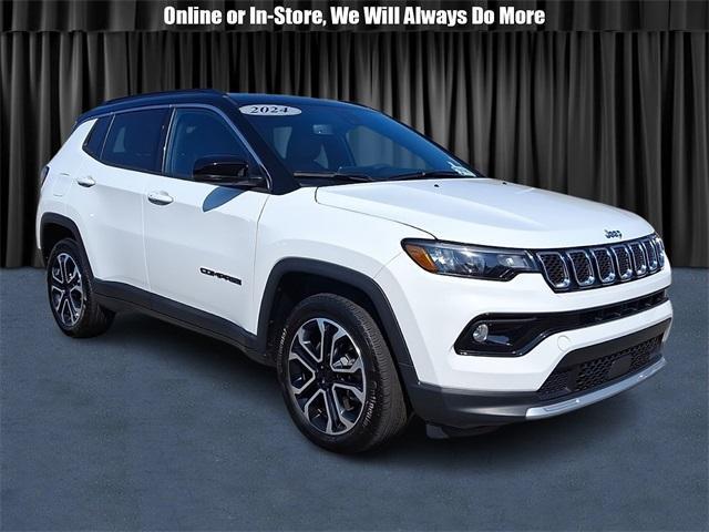 used 2024 Jeep Compass car, priced at $25,553