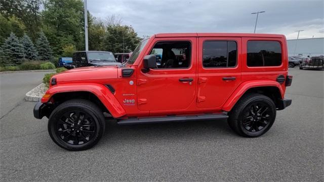 used 2022 Jeep Wrangler Unlimited 4xe car, priced at $44,995