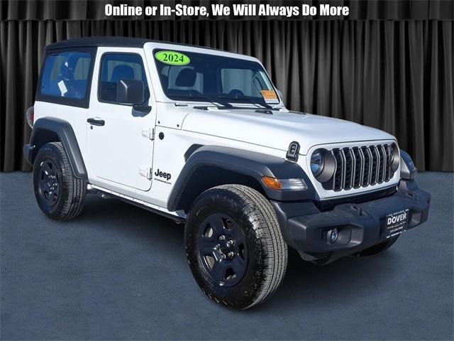 used 2024 Jeep Wrangler car, priced at $33,995