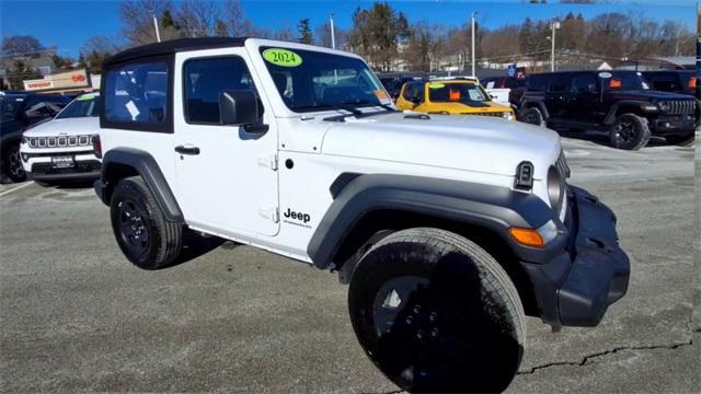 used 2024 Jeep Wrangler car, priced at $33,995