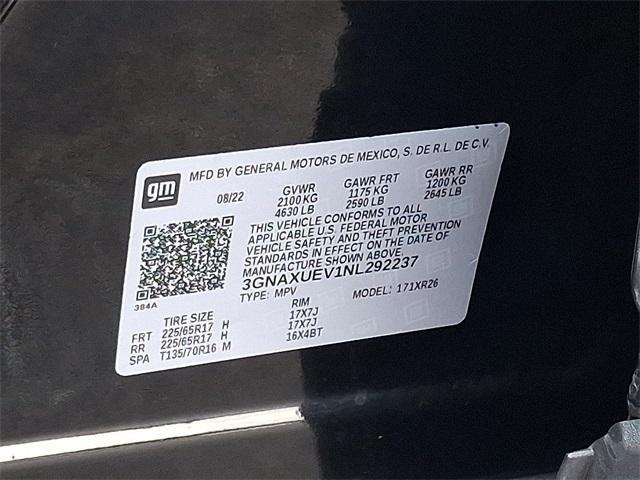 used 2022 Chevrolet Equinox car, priced at $24,588