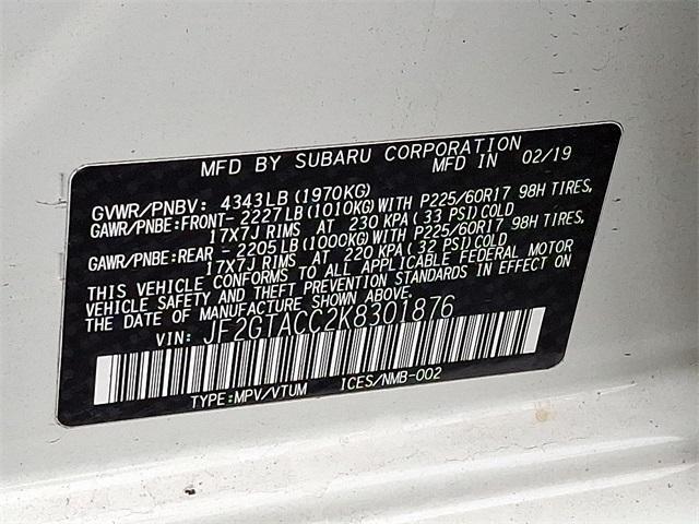 used 2019 Subaru Crosstrek car, priced at $17,888