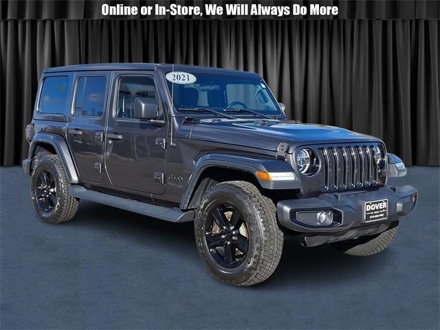 used 2021 Jeep Wrangler Unlimited car, priced at $34,995