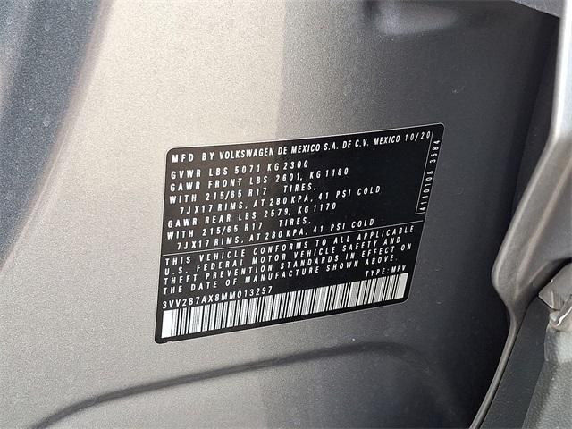 used 2021 Volkswagen Tiguan car, priced at $21,499
