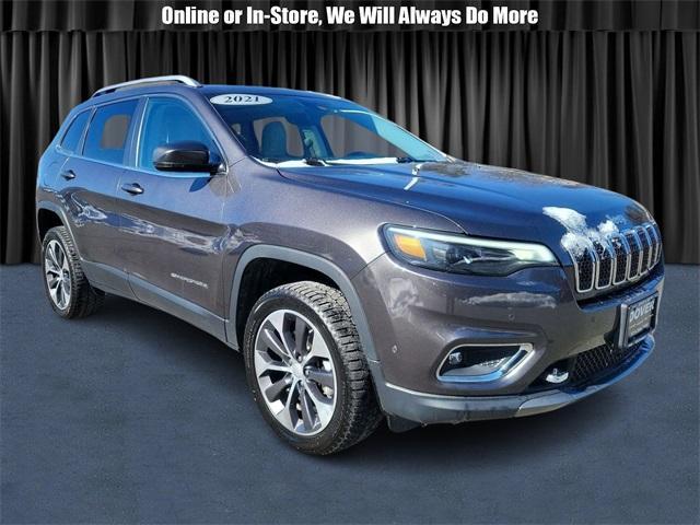 used 2021 Jeep Cherokee car, priced at $28,895