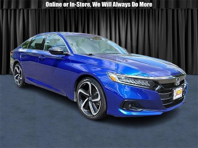 used 2021 Honda Accord car, priced at $25,599