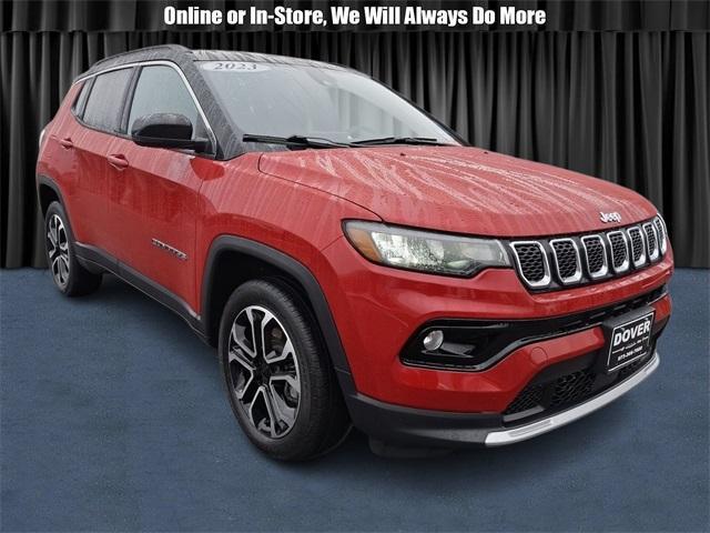 used 2023 Jeep Compass car, priced at $26,488