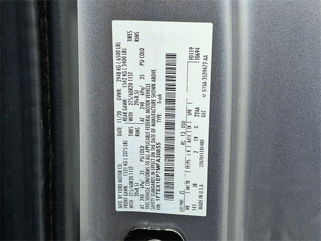 used 2021 Ford F-150 car, priced at $31,995