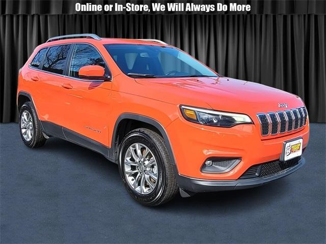 used 2021 Jeep Cherokee car, priced at $22,888