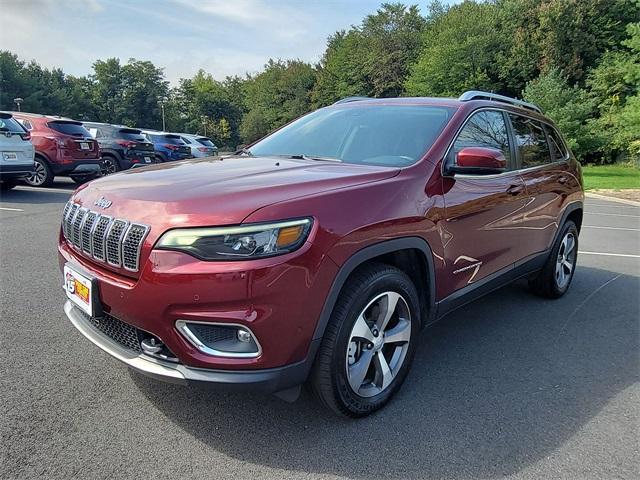 used 2021 Jeep Cherokee car, priced at $23,599